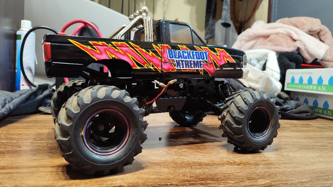 BLACKFOOT XTREME ラジコンモンスタートラック タミヤ ジャンク