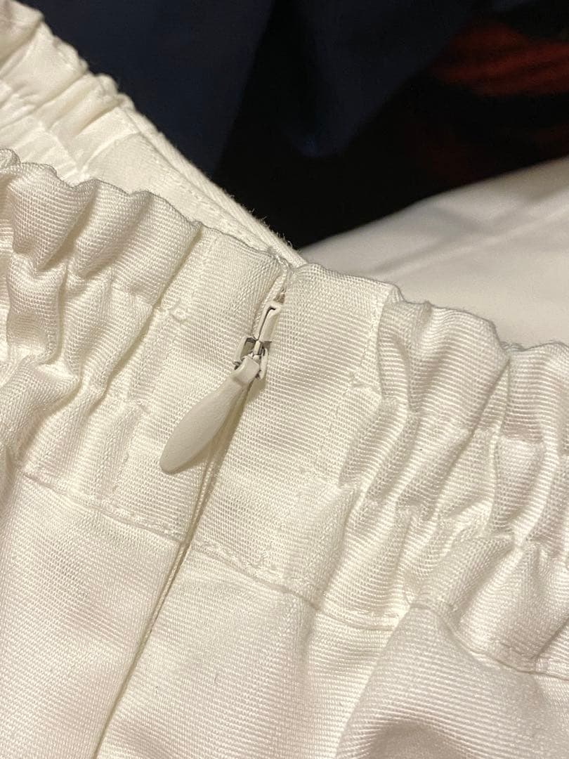 Nala 白 ドレスパンツ