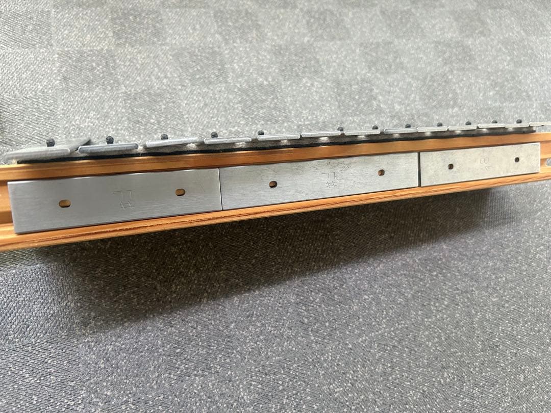 鉄琴 C D E F G A B 音階付き