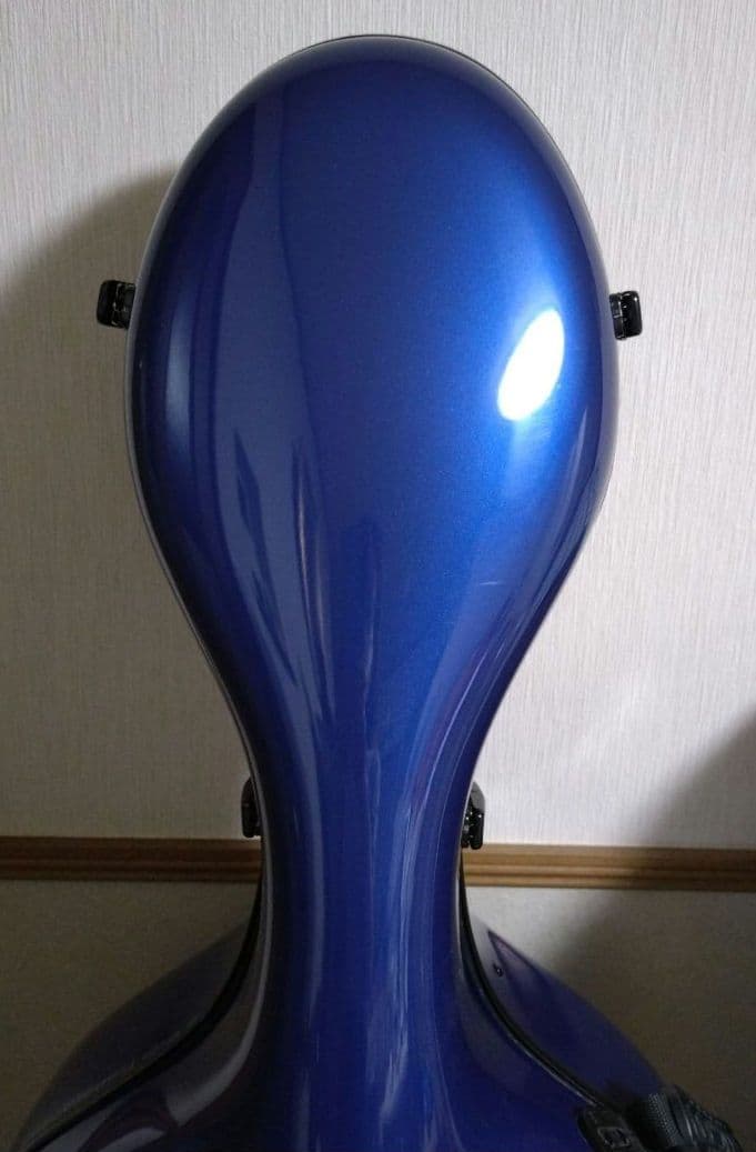 フューメビアンカ　Fiumebianca　４／４チェロハードケース (ブルー)