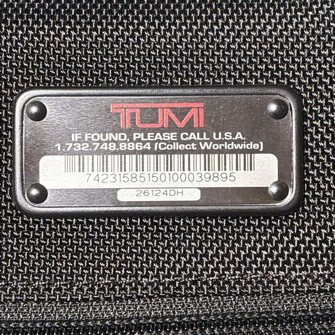 【機内持込可能サイズ】TUMI 26124DH 2輪 ブラック　トゥミ