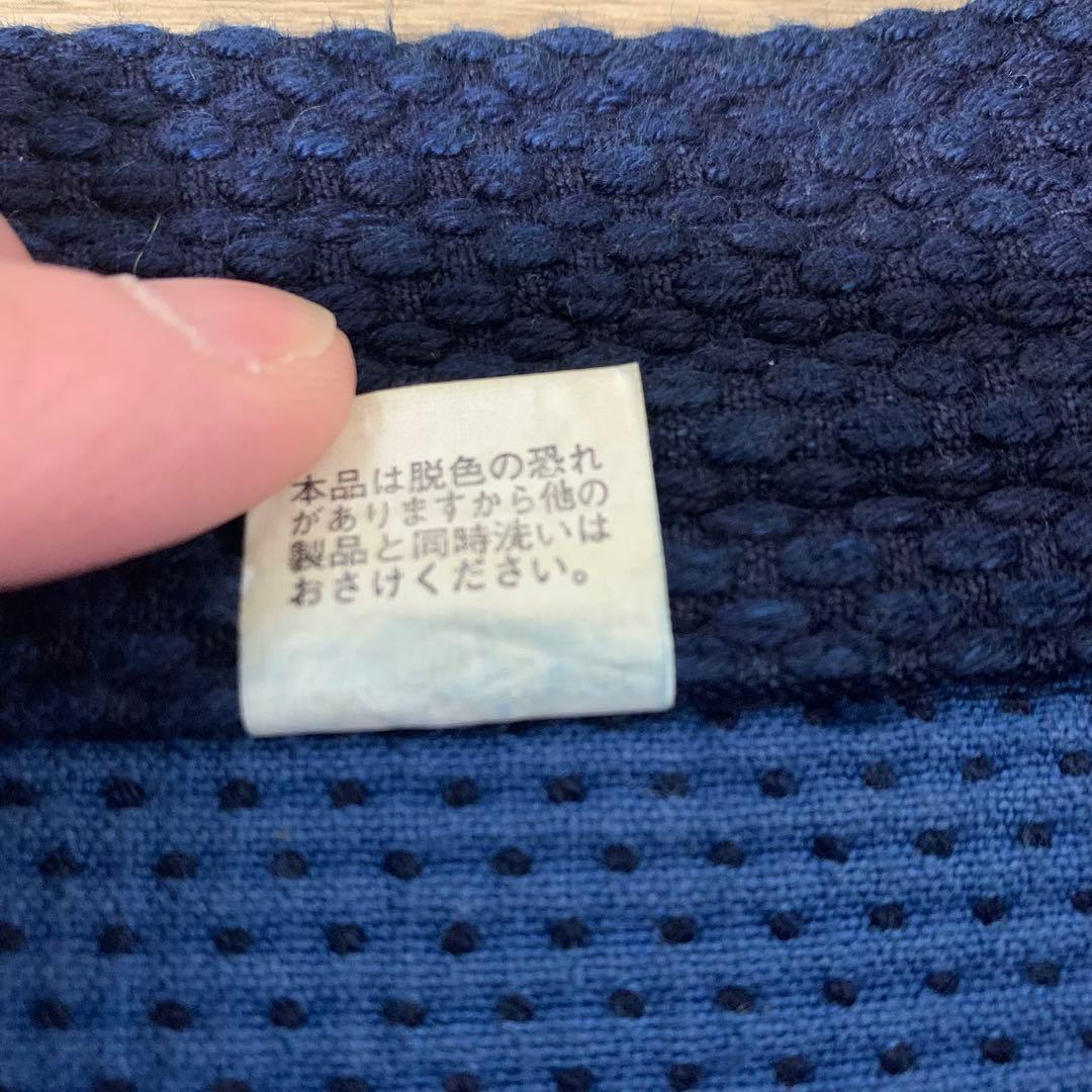 剣道着 刺し子 刺繍 コート 藍染