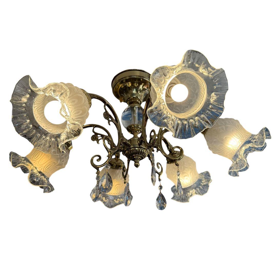 HR894 【輸入照明　スペイン製】　シーリングシャンデリアAKL203-H6