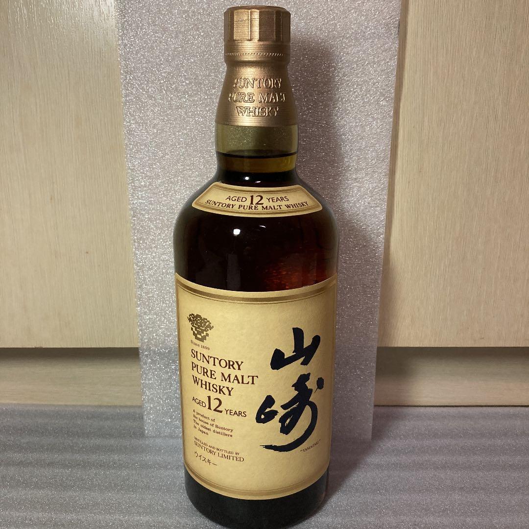 山崎12年　ピュアモルト　750ml ウィスキー　古酒