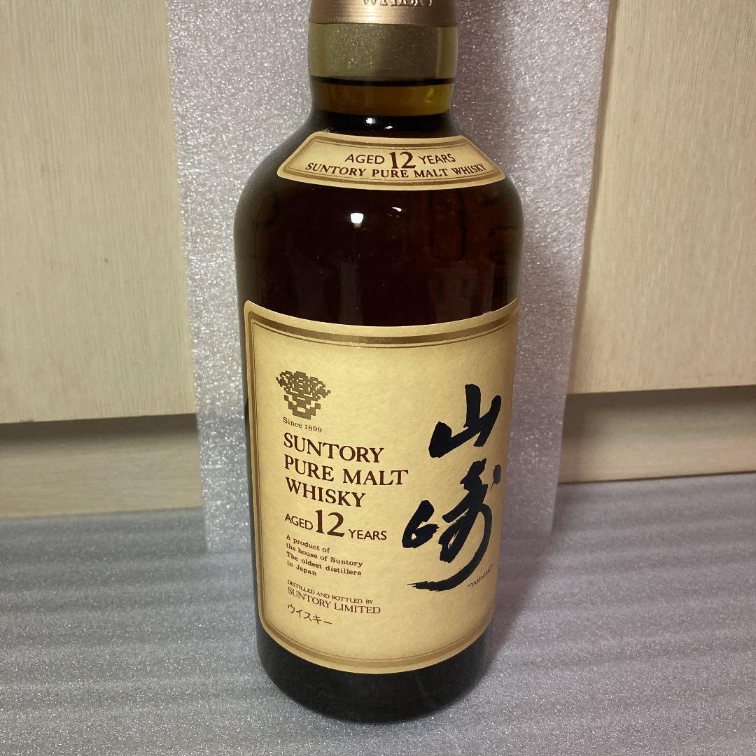 山崎12年　ピュアモルト　750ml ウィスキー　古酒