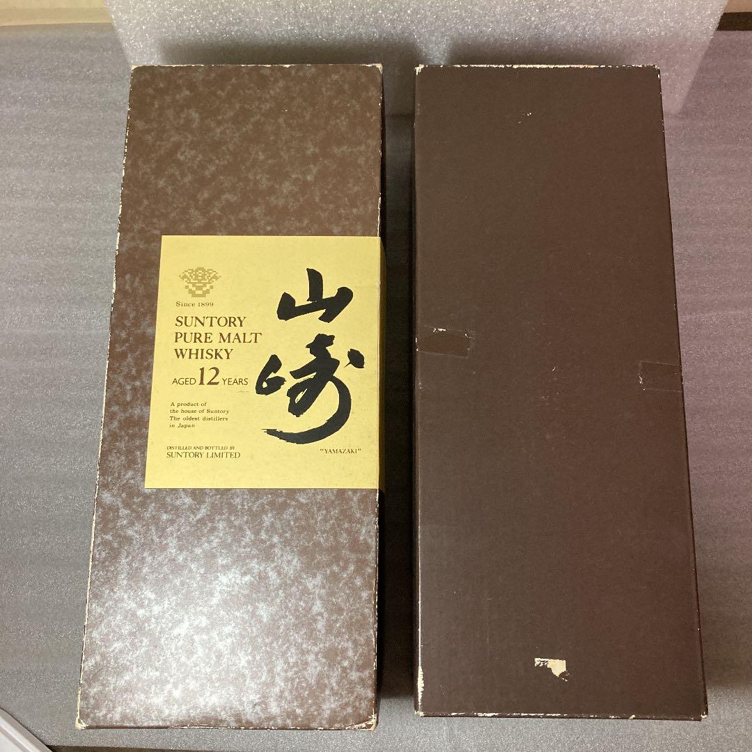 山崎12年　ピュアモルト　750ml ウィスキー　古酒
