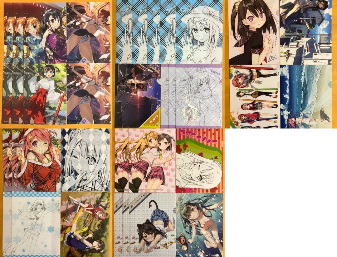 A4クリアファイル 33枚セット まとめ カントク 5年目の放課後