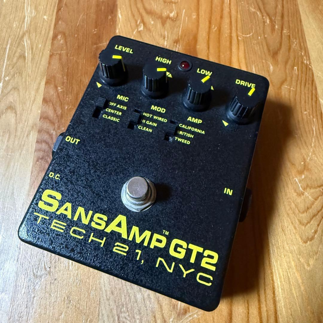 SansAmp GT2 TECH21 NYC サンズアンプ アンプシミュレーター
