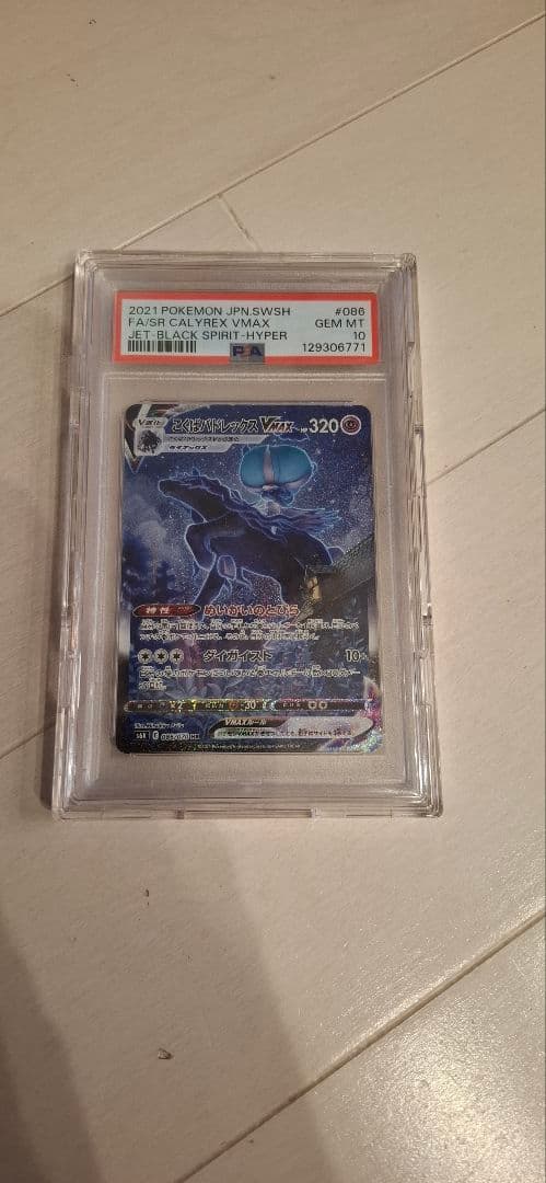 こくばバドレックスvmax　hr　鑑定　pas10