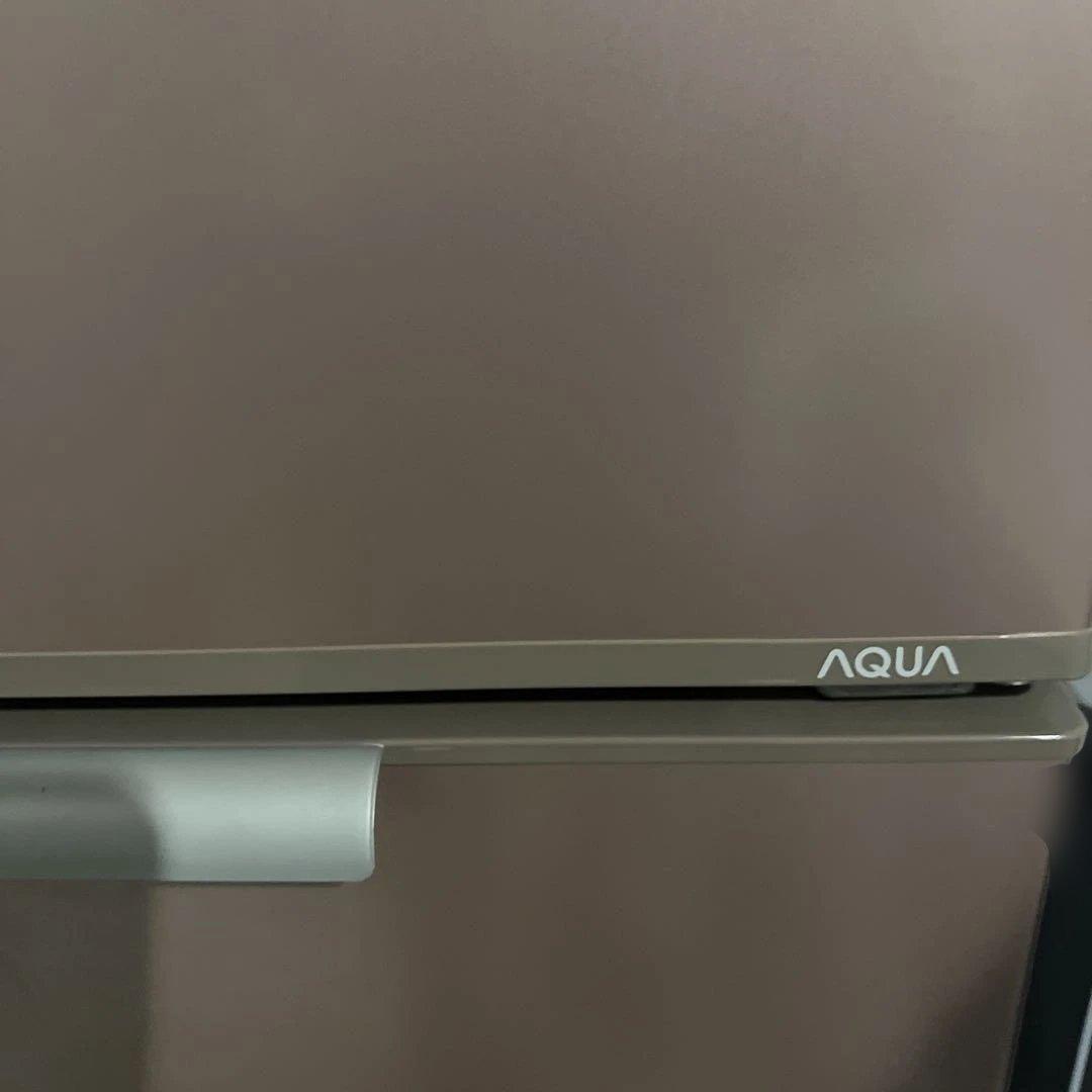 お買い得/AQUA/自動製氷/4ドア/オシャレ/大型冷蔵庫/ シャンパンピンク