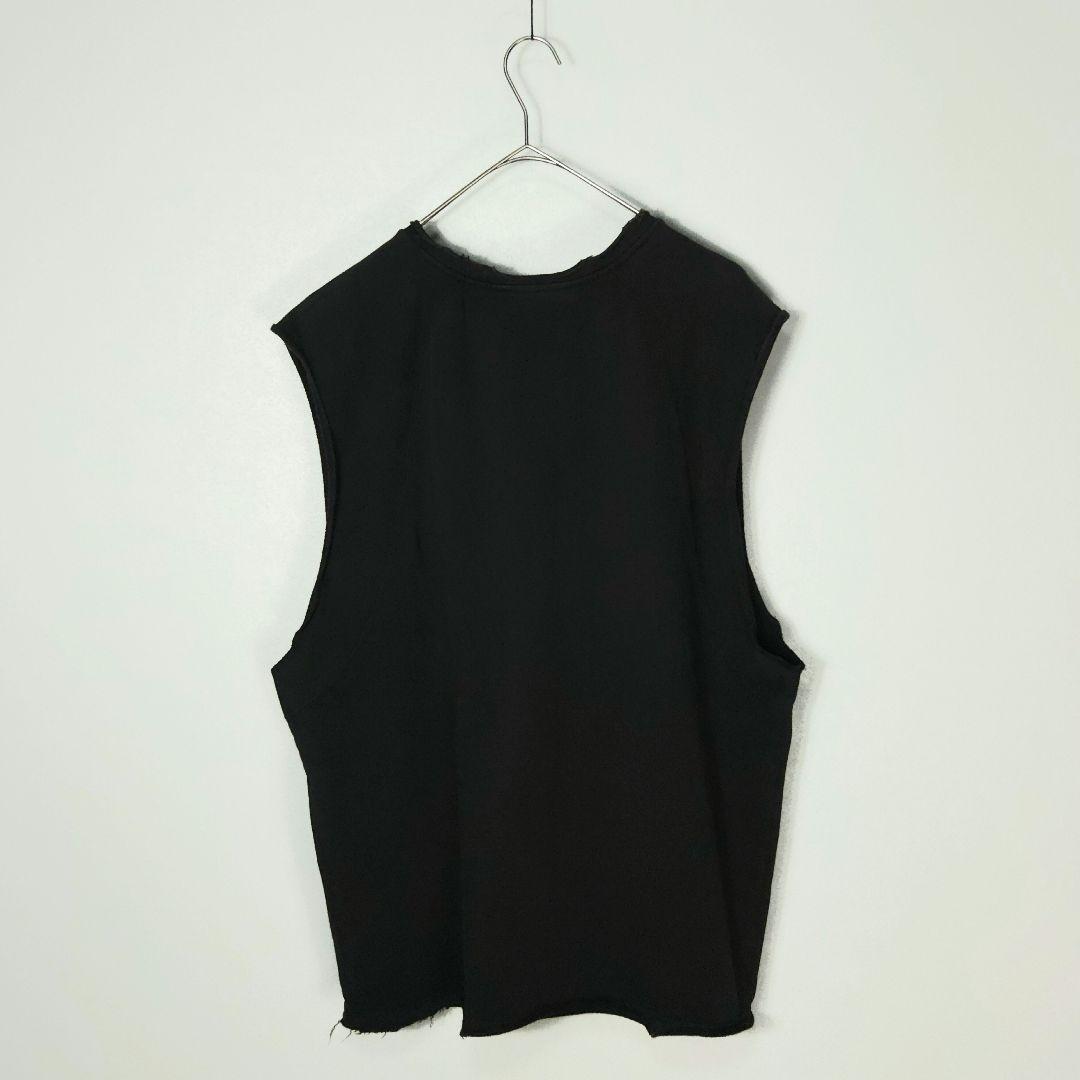 トップス ANCELLM 24SS SLEEVELESS AGING T-SHIRT