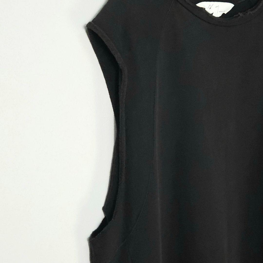 トップス ANCELLM 24SS SLEEVELESS AGING T-SHIRT