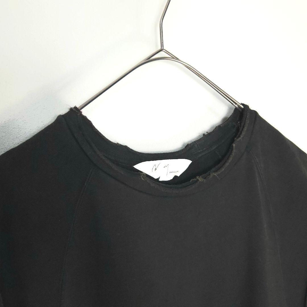 トップス ANCELLM 24SS SLEEVELESS AGING T-SHIRT