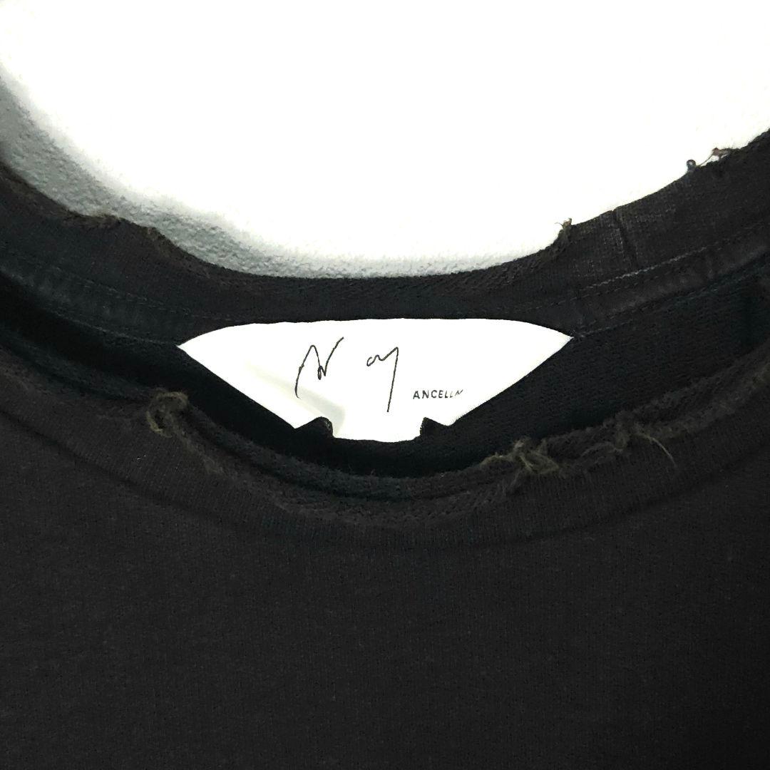 トップス ANCELLM 24SS SLEEVELESS AGING T-SHIRT