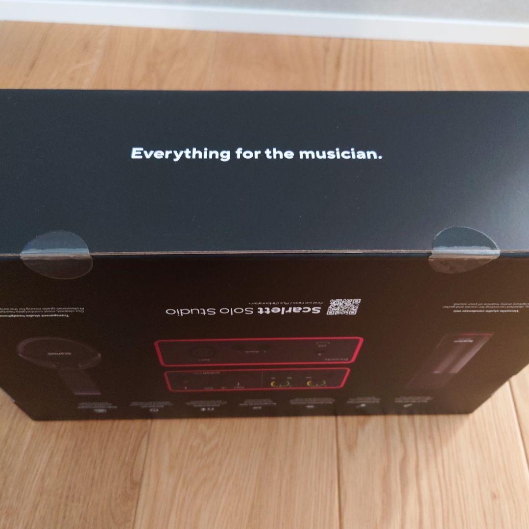 Focusrite Scarlett Solo Studio 4th　Gen