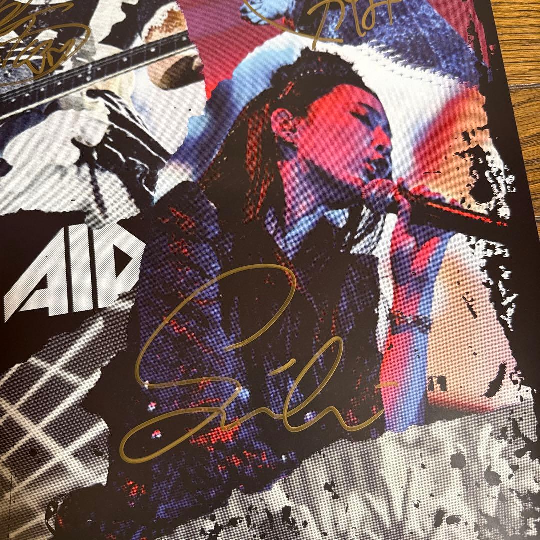BAND-MAID 直筆サイン入りB2ポスター