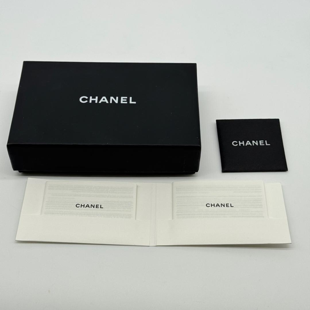 【箱付き・極美品】シャネル キャビアスキン カード　ケース　小銭入れ