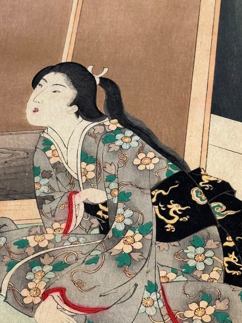 明治期　浮世絵　楊洲周延　雪月花　歌川派　版画