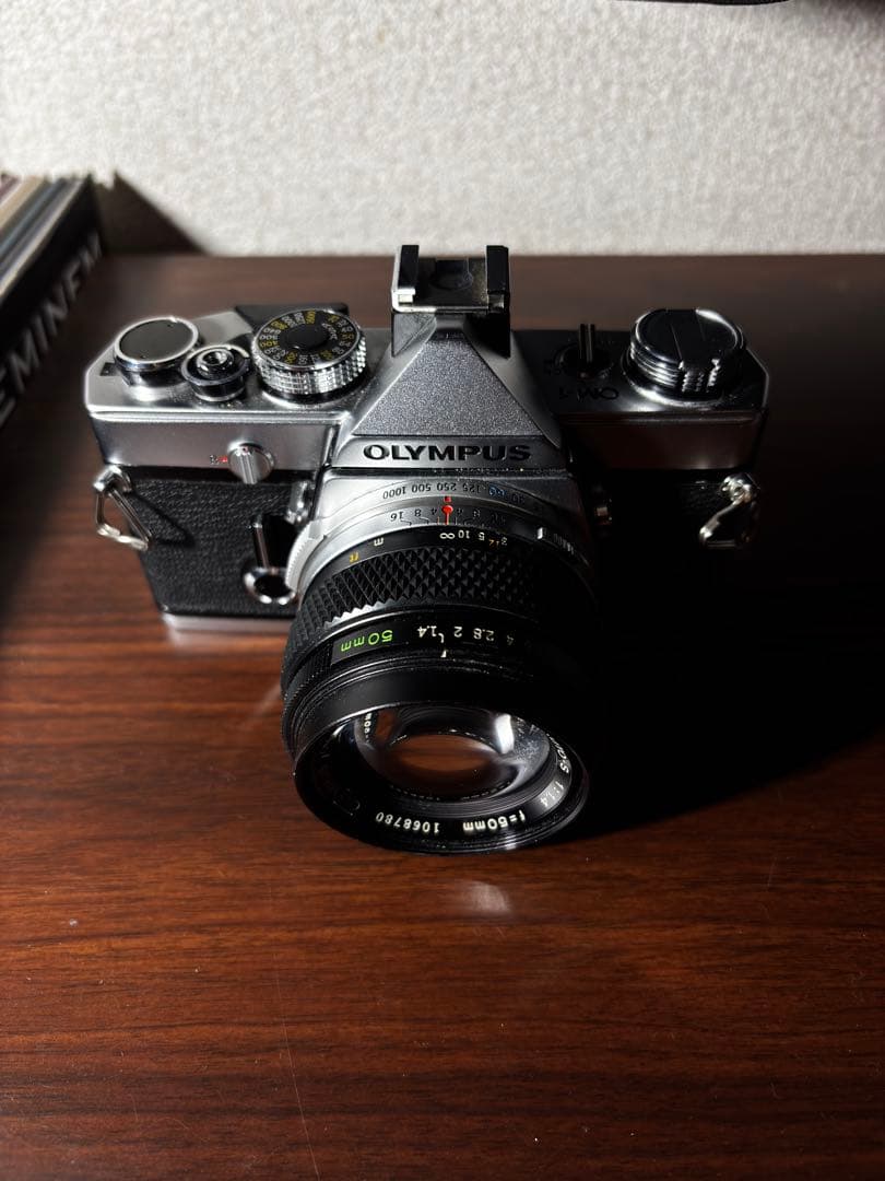 OLYMPUS OM1 zuiko auto-s 50mm f1.4 美品完動品