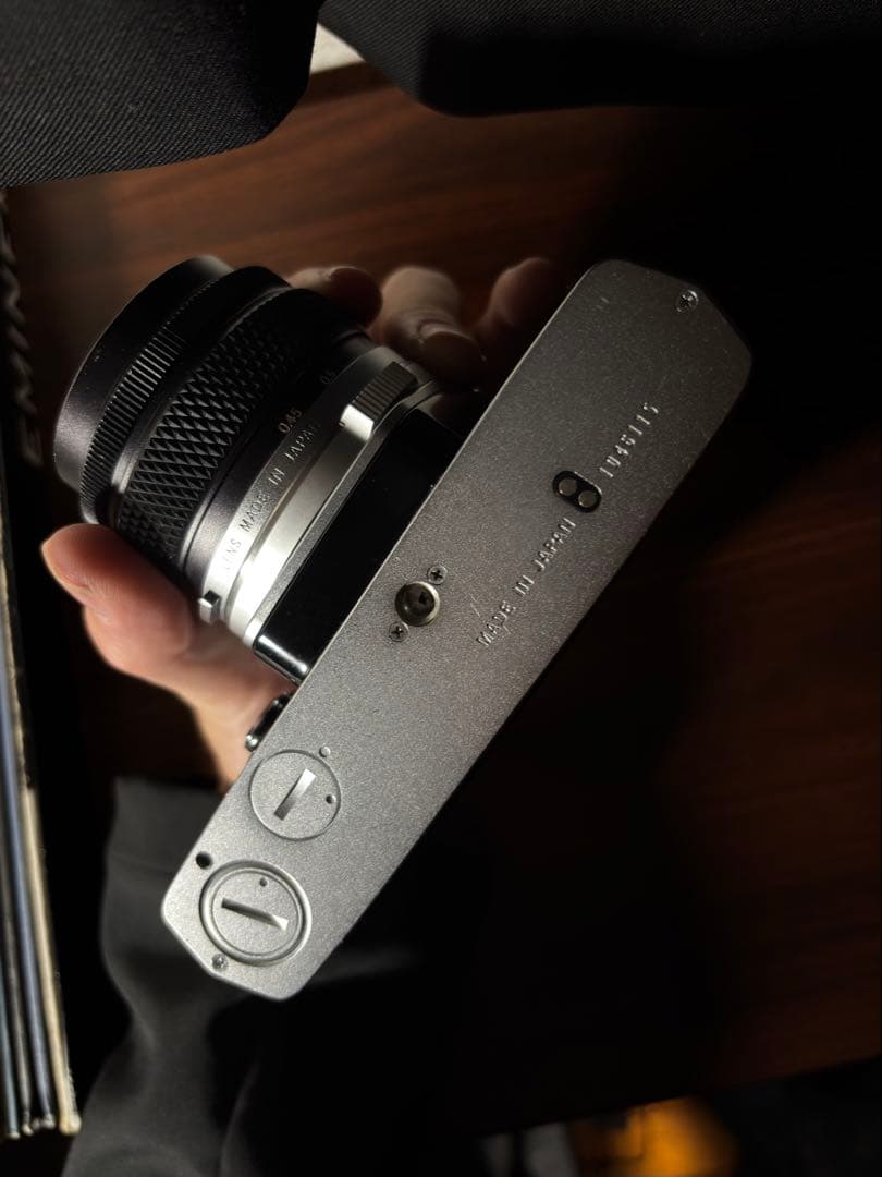 OLYMPUS OM1 zuiko auto-s 50mm f1.4 美品完動品