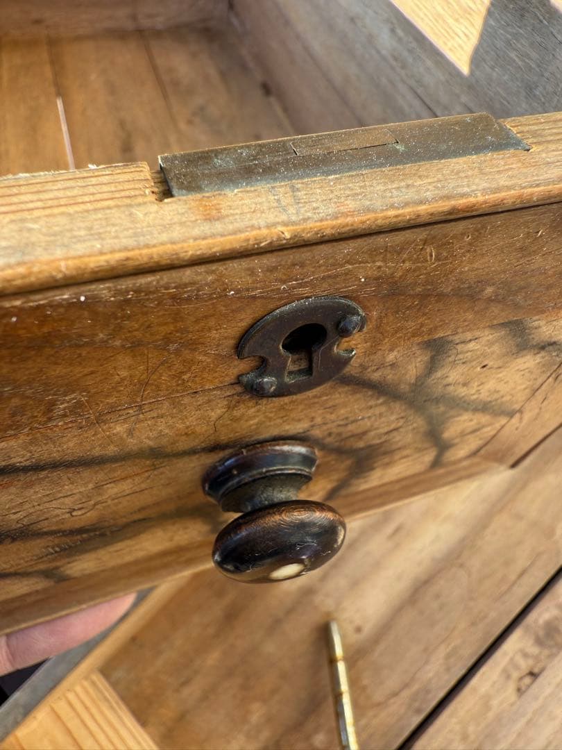 黒柿 古民具　時代物　小箪笥 ヴィンテージ 昭和レトロ　レトロ　アンティーク
