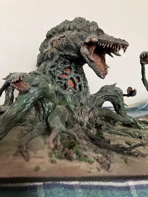 【最終価格】★ビオランテ 青島文化教材社 ジオラマ仕様 塗装済み完成品★