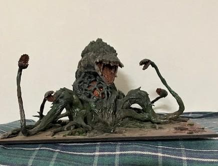 【最終価格】★ビオランテ 青島文化教材社 ジオラマ仕様 塗装済み完成品★