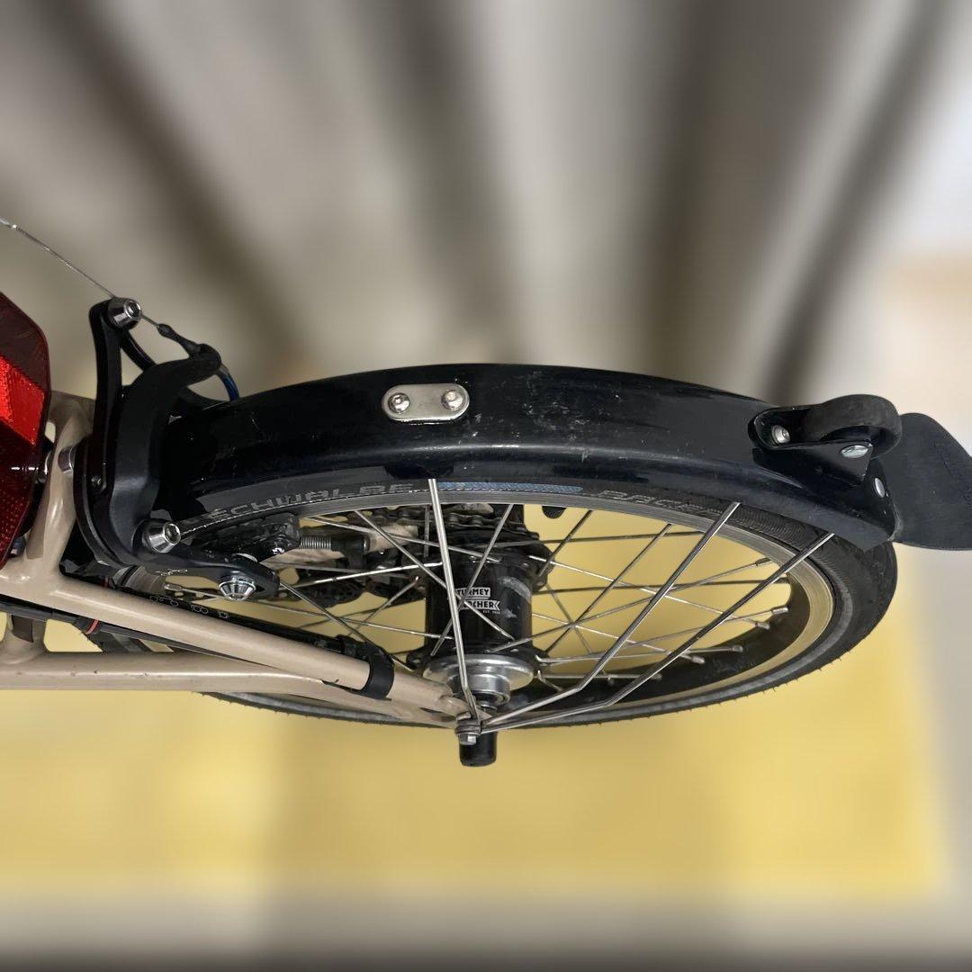 BROMPTON 2024年製Cライン6速折たたみ自転車 ベージュ16インチ