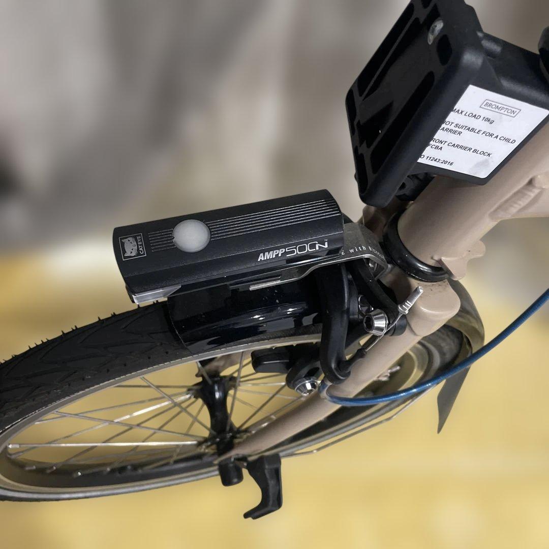 BROMPTON 2024年製Cライン6速折たたみ自転車 ベージュ16インチ