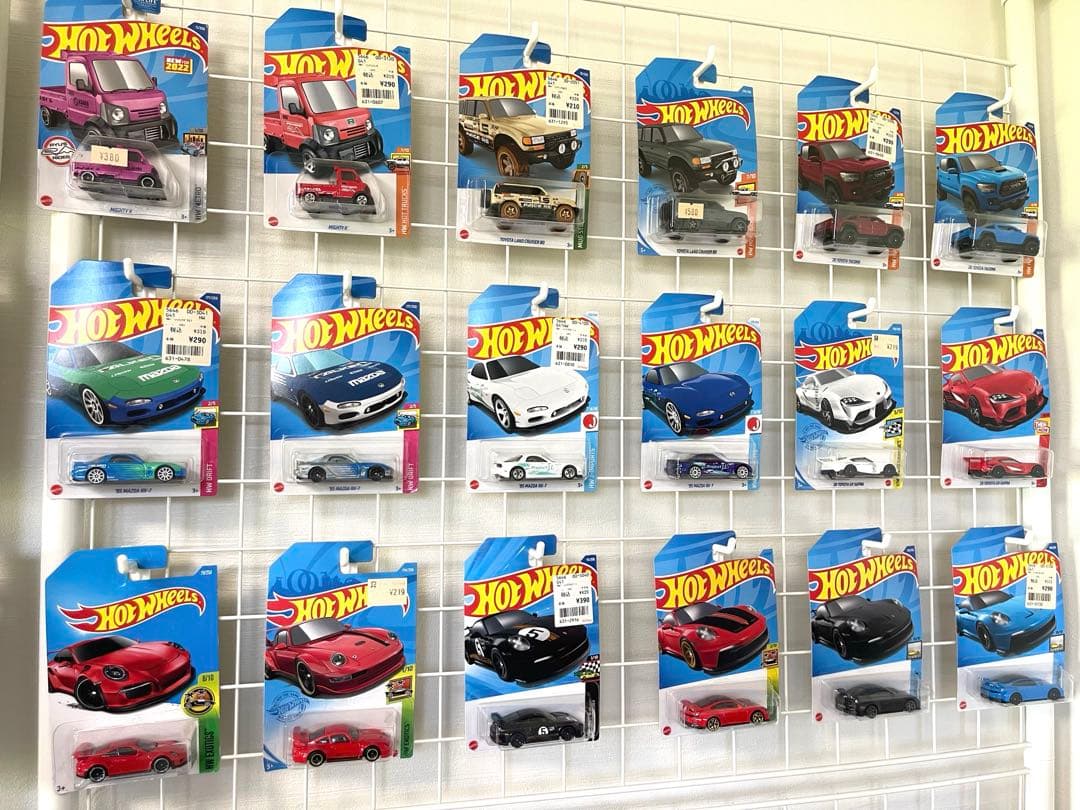 ホットウィール 94台(87パッケージ)セット バラ売り不可