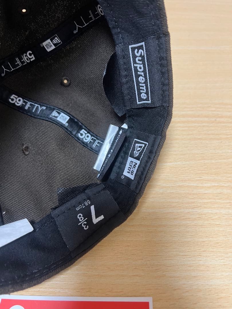 Supreme S Logo New Era sロゴ ツノ キャップ ブラウン