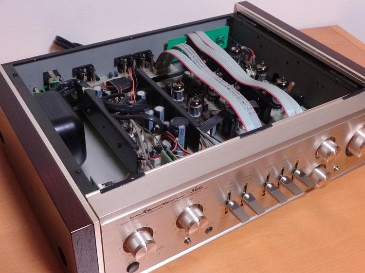 は*ん様 LUXMAN CL-360真空管コントロールアンプ 美品 完動品 19