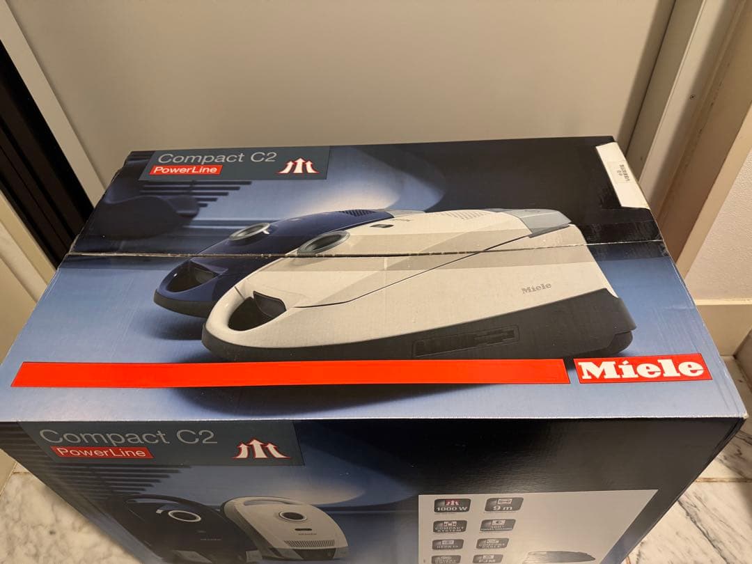 【新品未開封】Miere CompactC2 ドイツ製キャニスター掃除機 ミーレ