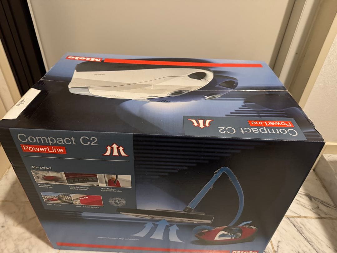 【新品未開封】Miere CompactC2 ドイツ製キャニスター掃除機 ミーレ