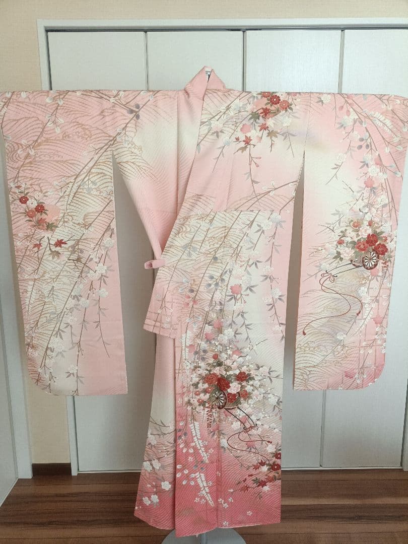 正絹振袖　フルセット　長襦袢付き　成人式　卒業式