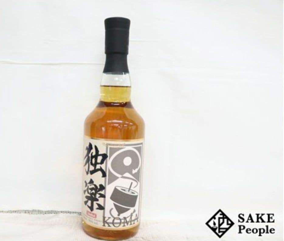 駒田蒸留所へようこそ、独楽ウィスキーボトル700ml新品未開封