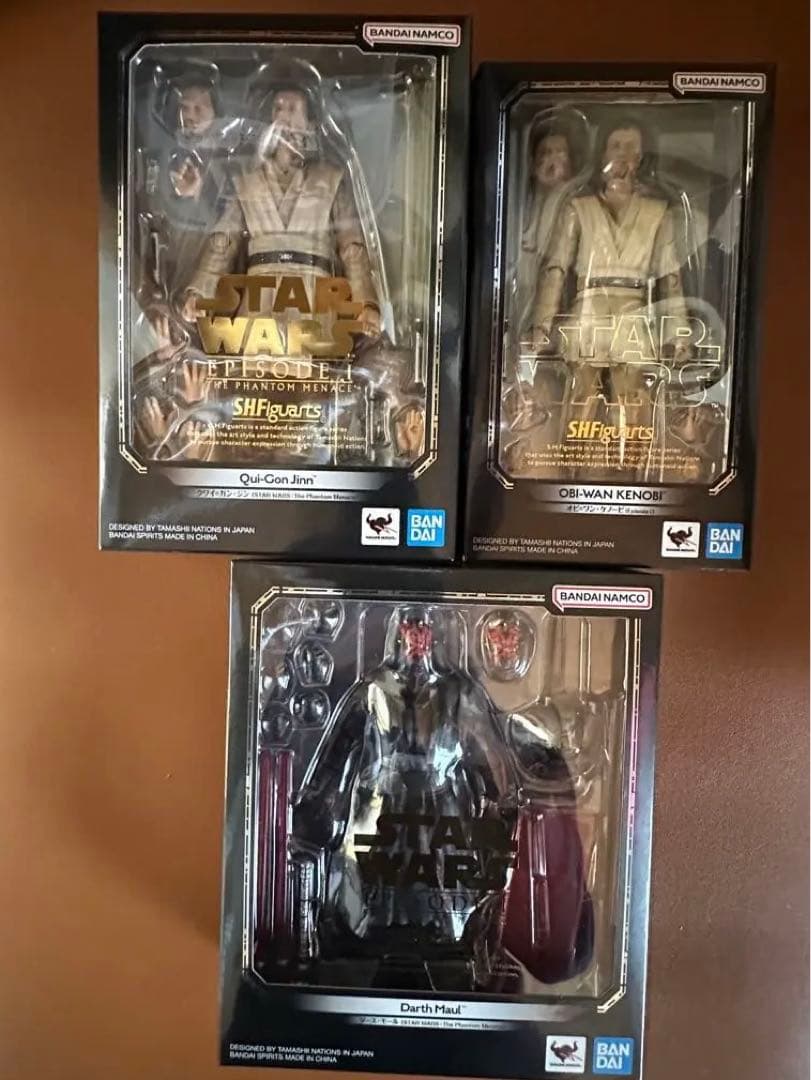 スターウォーズ エピソード1 SHfiguarts クワイガン ダースモール