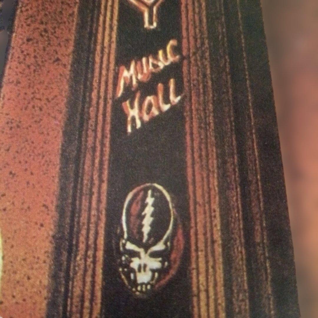 GRATEFUL DEAD 1980 ポスター ラジオシティ・ミュージックホール