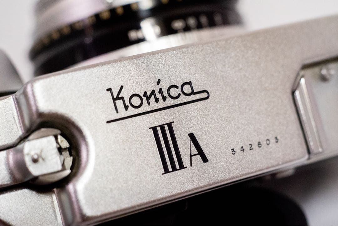 【動作品】Konica ⅢA レンジファインダーカメラ