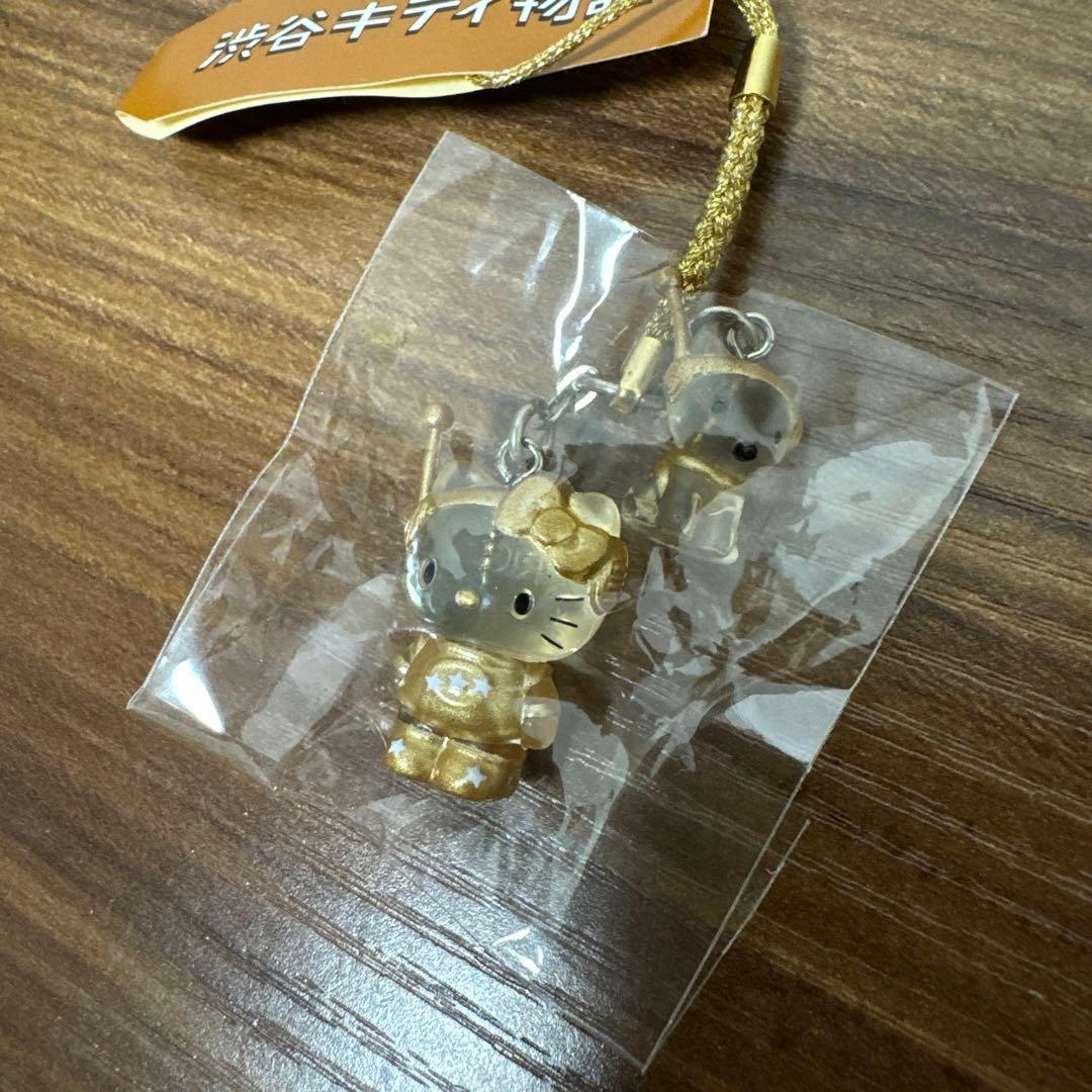 【未開封・送料無料】キティ 東京限定 渋谷キティ物語 宇宙人&ハチ公 クリスタル