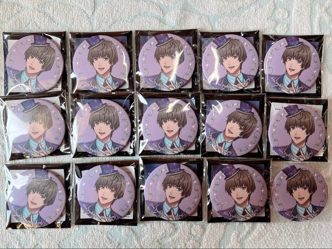 CCL 鳳 瑛二 缶バッジ 15点