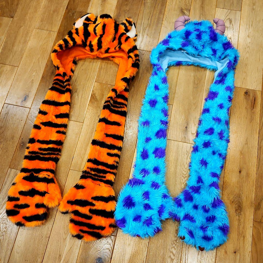 ティガー　サリー　 マフラーファンキャップ2個セット