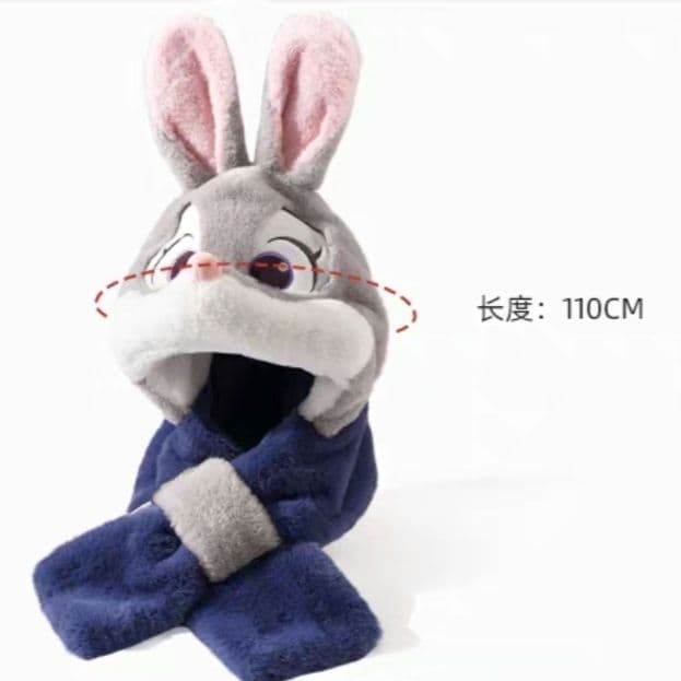 新品●ズートピア ファンキャップ ニック ジュディ　上海限定