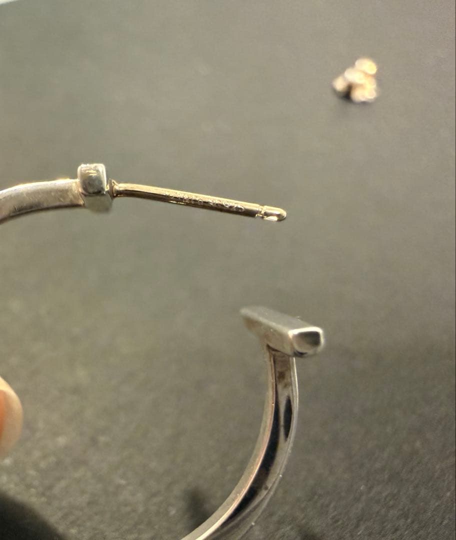 ⭐︎【廃盤品】ティファニー Tワイヤーフープピアス シルバー925