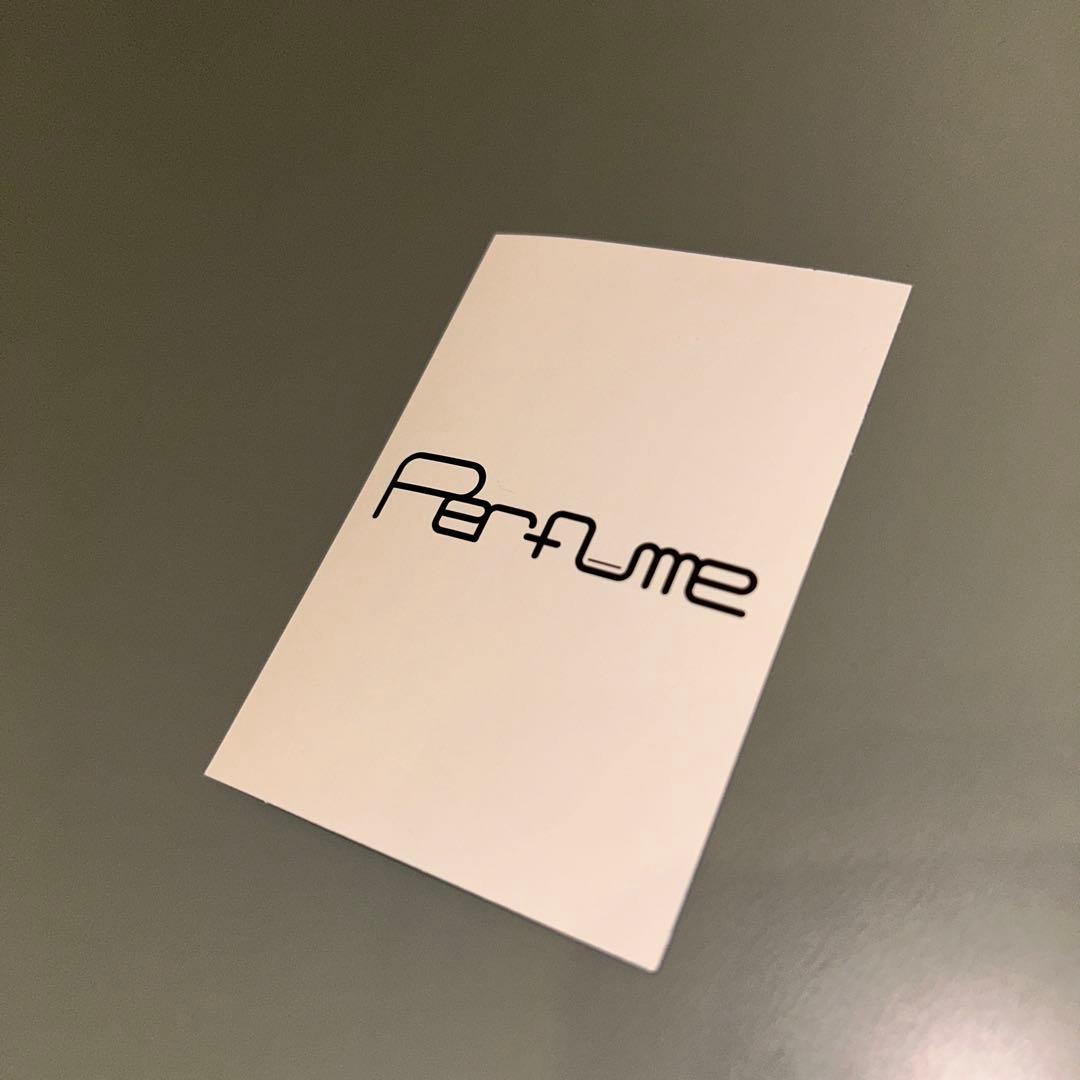 (1568) perfume コンピューターシティ 新星堂 特典トレカ 集合膝上