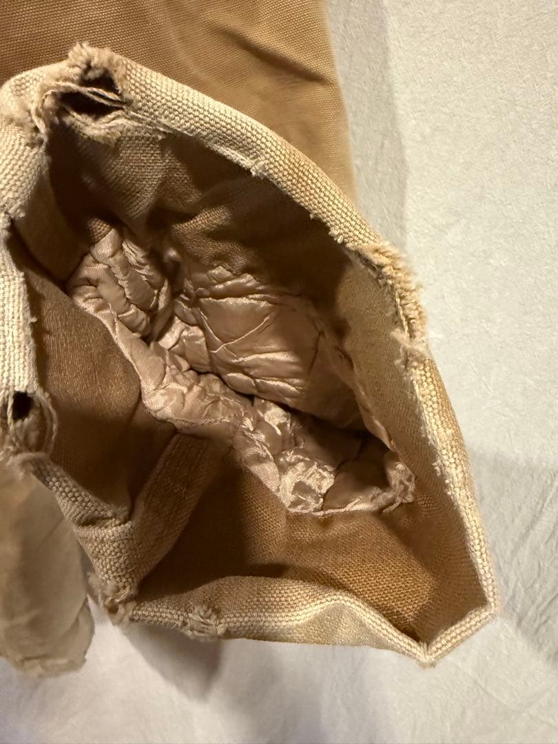 70s カーハート ボアコートジャケット フェード46