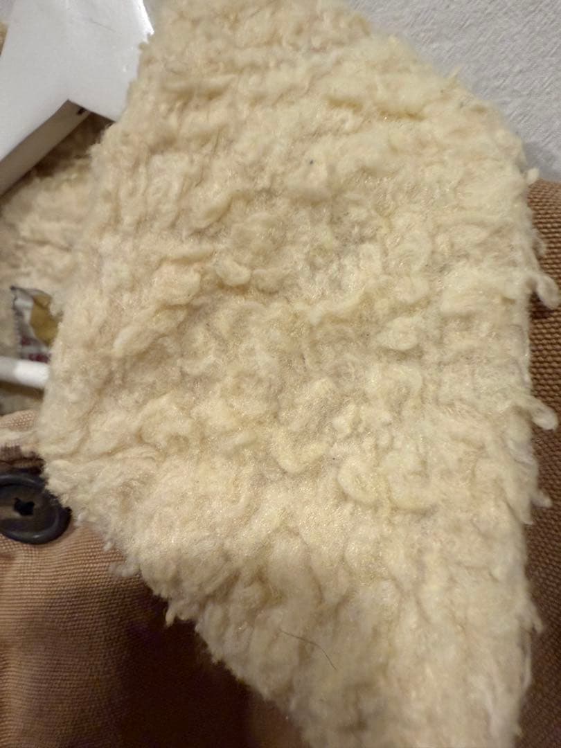 70s カーハート ボアコートジャケット フェード46