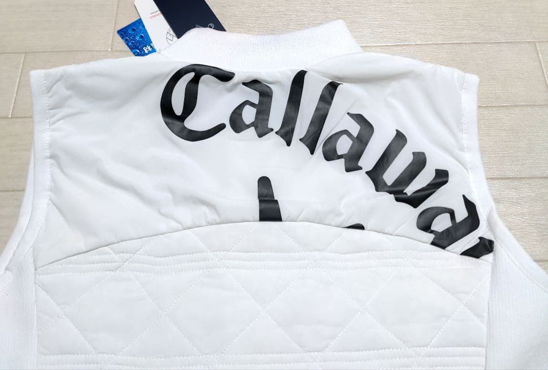 再再再値下げ新品　キャロウェイ　中綿ワンピースS　白　定価26400円