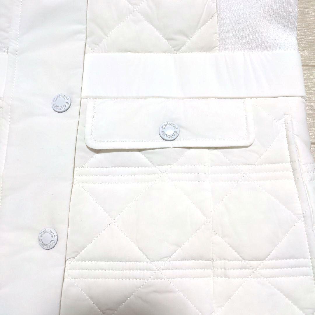再再再値下げ新品　キャロウェイ　中綿ワンピースS　白　定価26400円