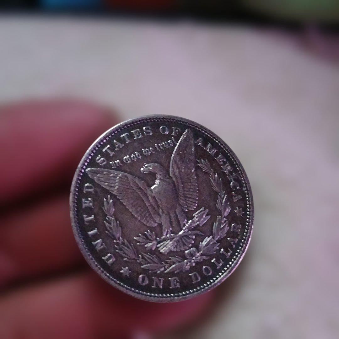 1880年 アメリカ 銀貨 リバティ女神像